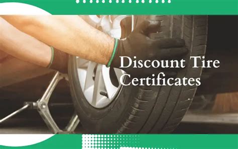 Discount tire certificate. Things To Know About Discount tire certificate. 